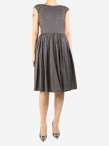 Dolce & Gabbana Brown sleeveless midi dress - size UK 10