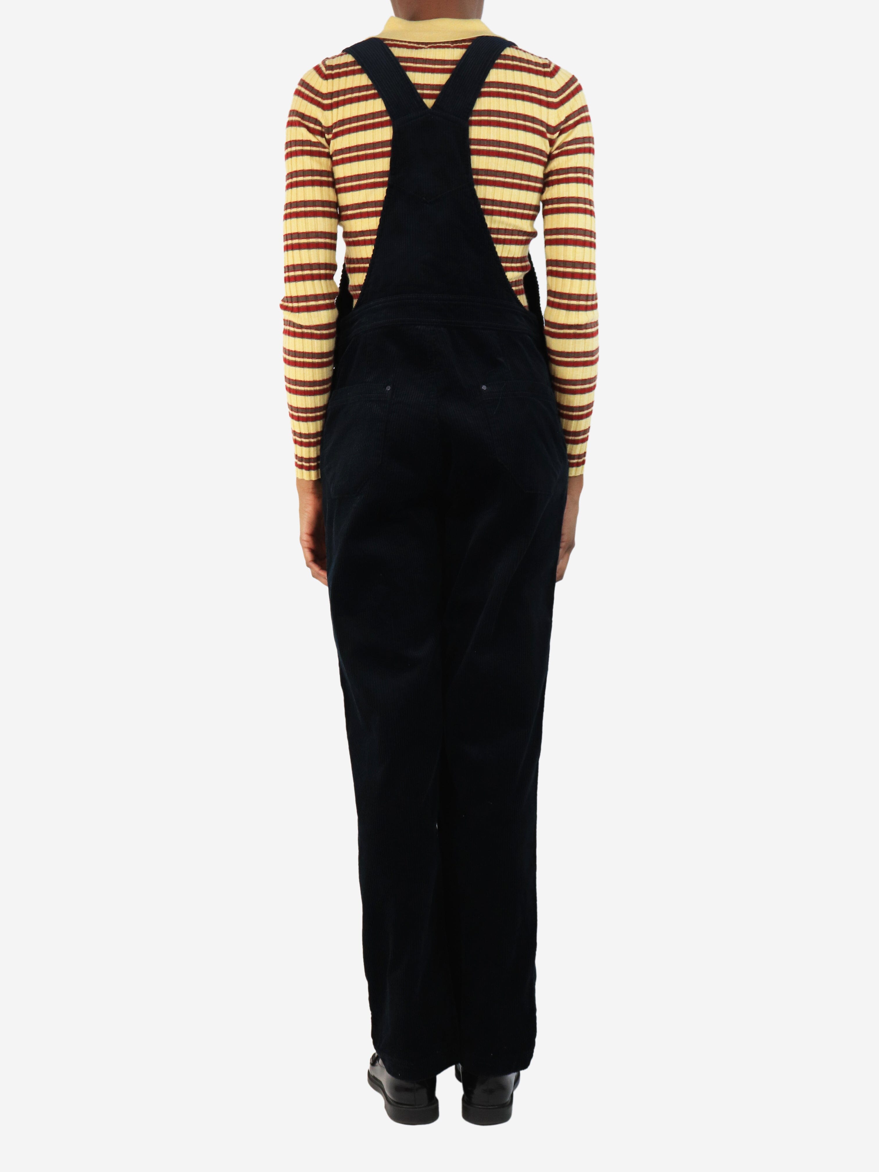 Navy blue corduroy jumpsuit - size UK 6 Jumpsuits Brora 