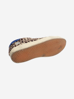Neutral pony hair Super-star trainers - size EU 38 Trainers Golden Goose 