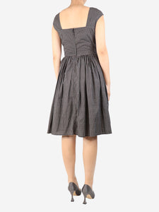 Dolce & Gabbana Brown sleeveless midi dress - size UK 10