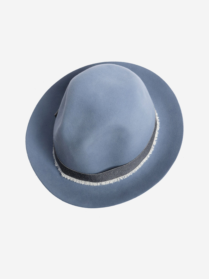 Blue fedora hat Hats Loro Piana 
