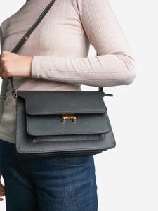 Marni Black Trunk shoulder bag