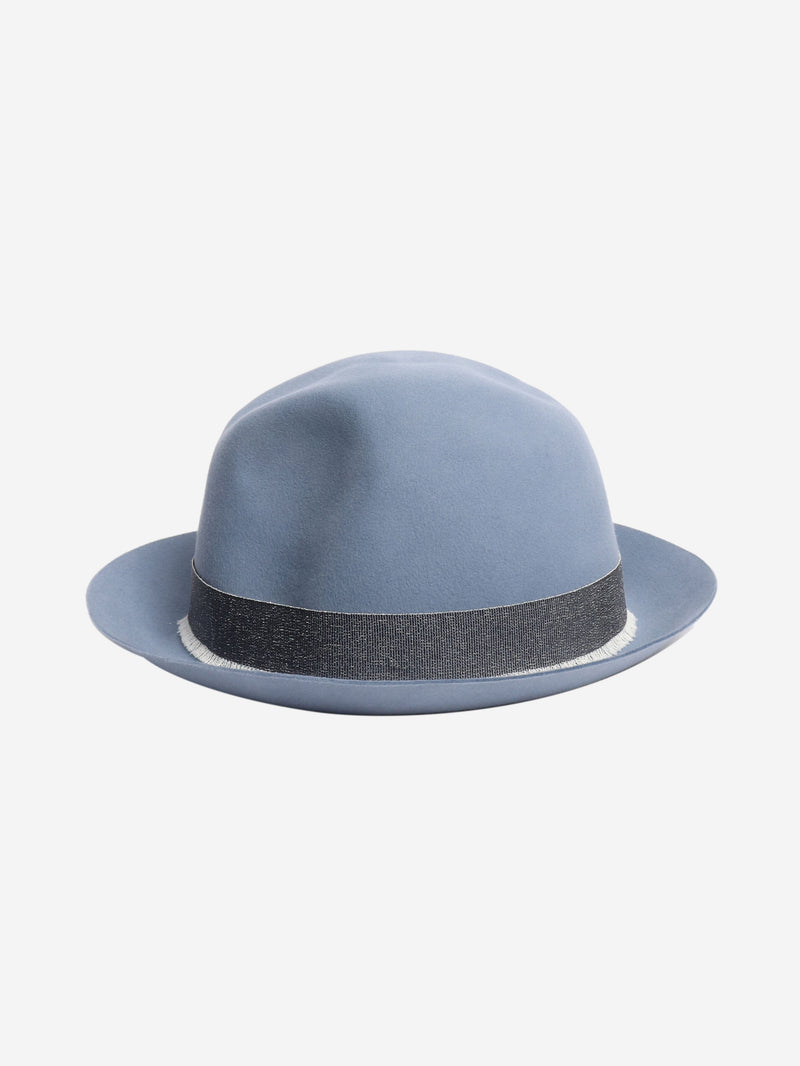 Blue fedora hat Hats Loro Piana 