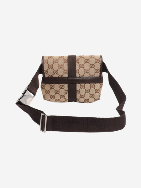 Brown belt bag alternate image