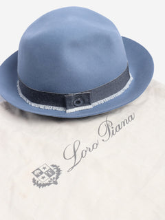 Blue fedora hat Hats Loro Piana 