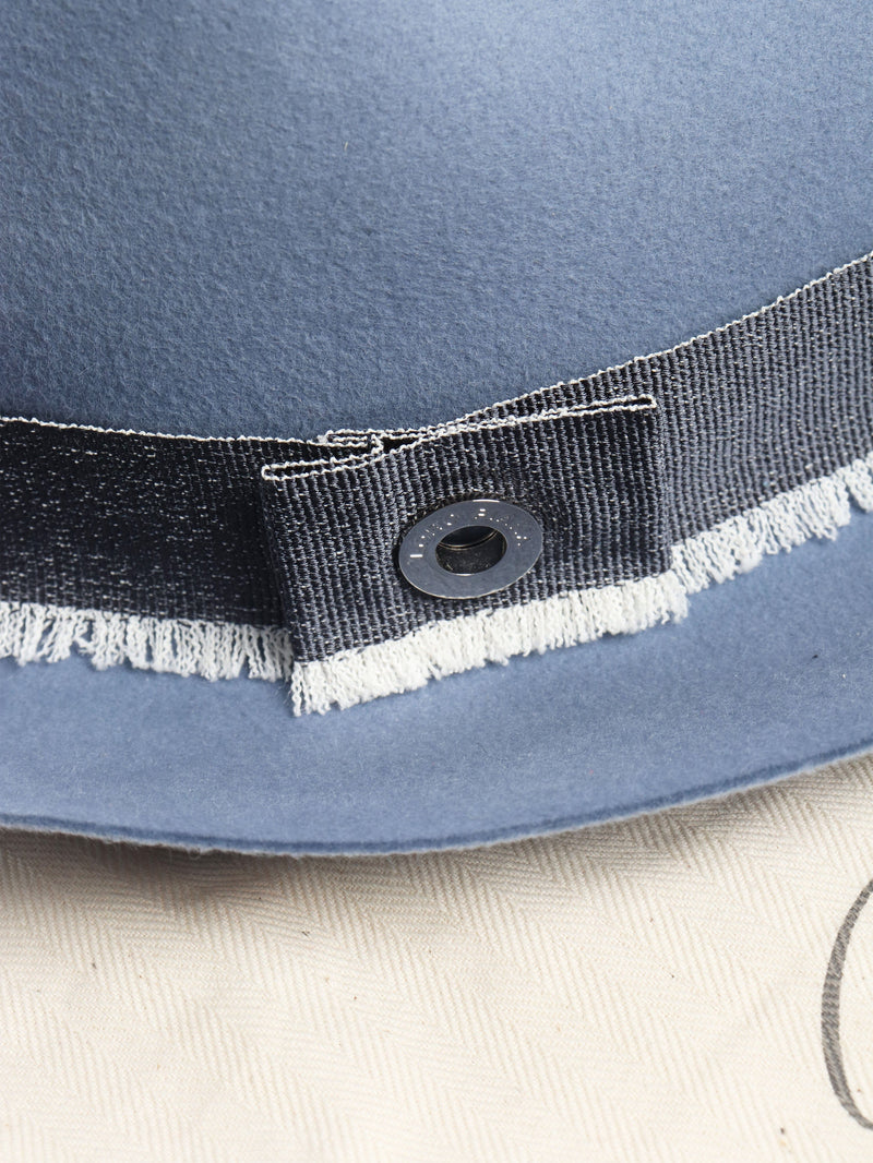 Blue fedora hat Hats Loro Piana 