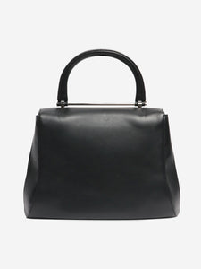 Mansur Gavriel Black leather top handle bag