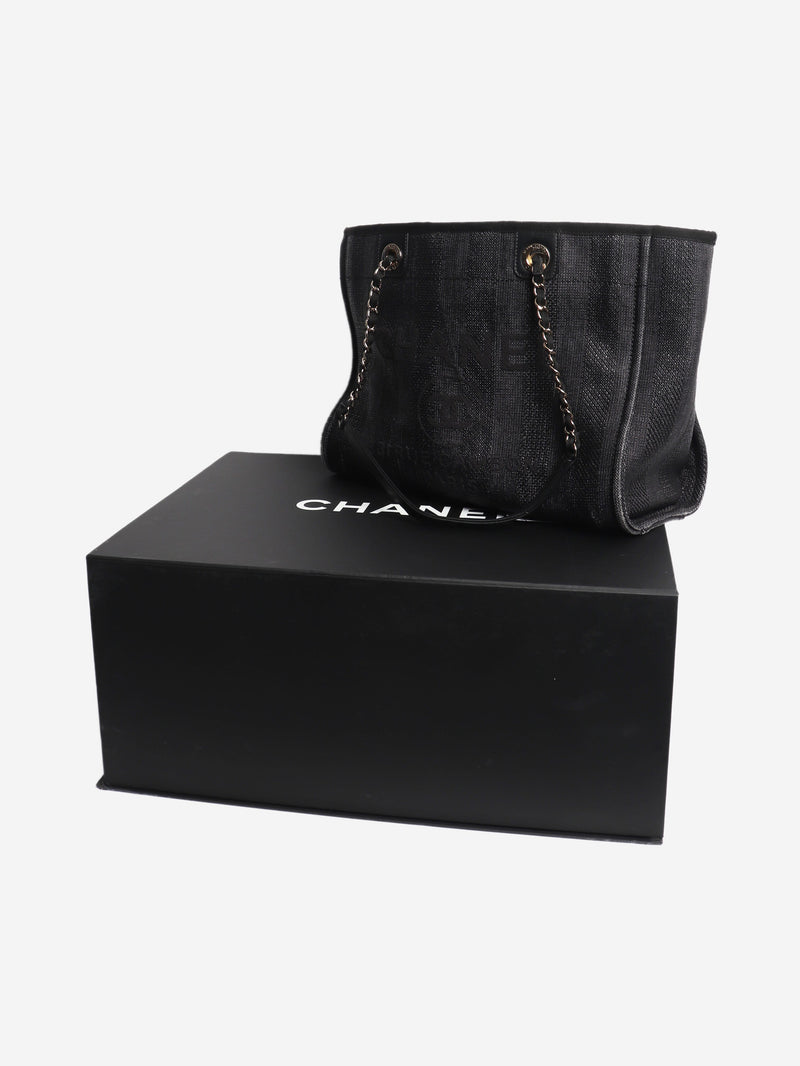 2019 Black Deauville tote bag Tote Bags Chanel 