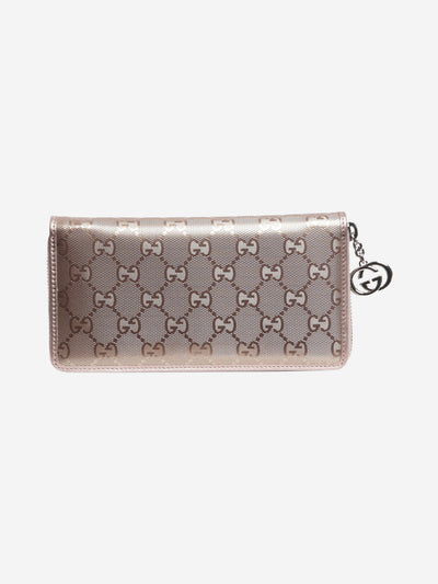 Purple metallic Monogram wallet Wallets, Purses & Small Leather Goods Gucci 