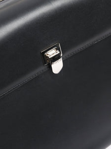 Mansur Gavriel Black leather top handle bag
