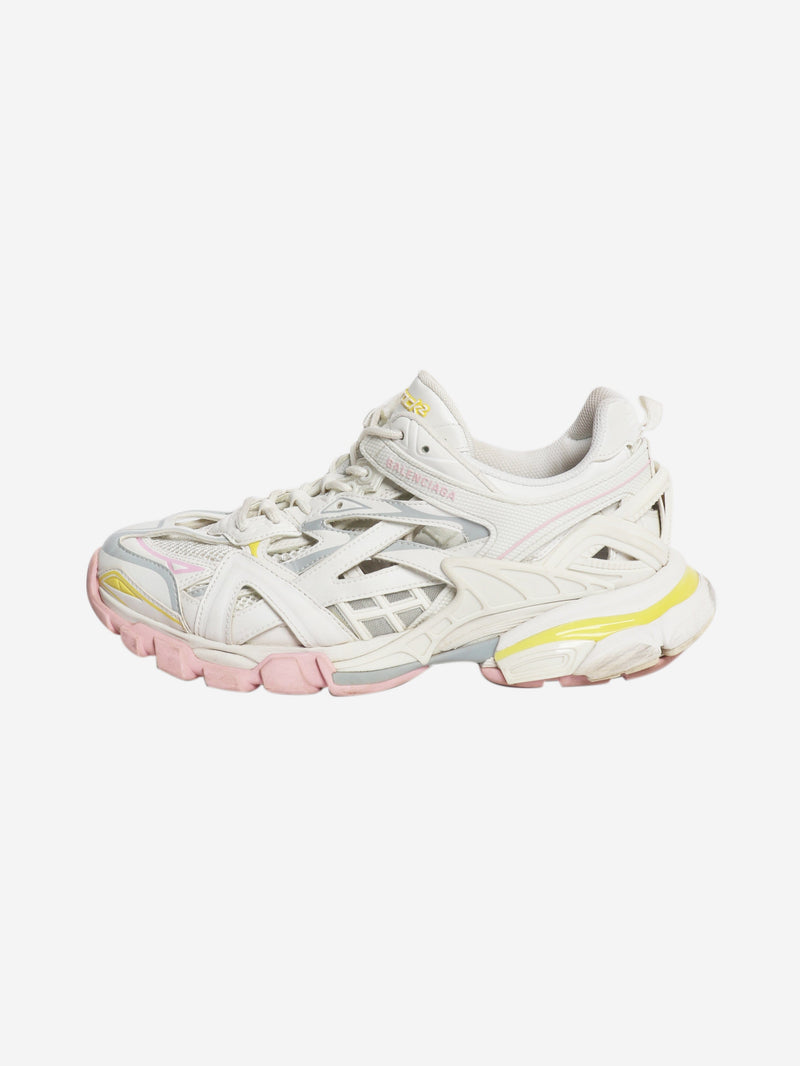 White track 2 trainers - size EU 41 (UK 8) Trainers Balenciaga 
