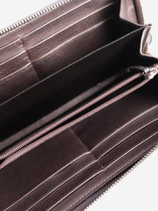 Gucci Purple metallic Monogram wallet