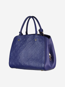 Louis Vuitton Dark blue 2015 Monogram Empreinte Montaigne bag