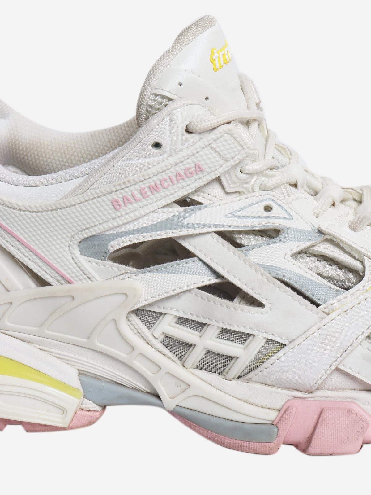 White track 2 trainers - size EU 41 (UK 8) Trainers Balenciaga 