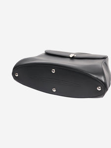 Dior Black leather saddle bag