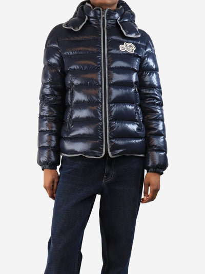 Navy blue hooded puffer jacket - size XXS Coats & Jackets Moncler 