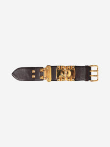 Miu Miu Brown studded cuff bracelet
