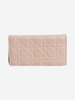 Light pink 2016 Voyageur chain wallet Cross Body Bags Dior 