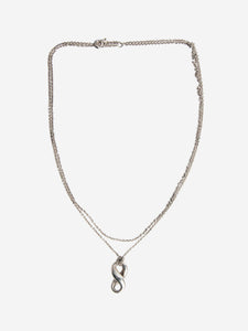 Tiffany & Co. Silver Infinity pendant