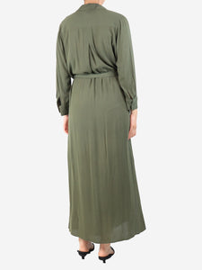 L'Agence Green belted shirt dress - size S