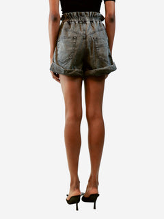 Grey Titea denim shorts - size UK 8 Denim Isabel Marant 