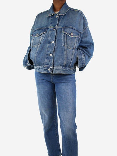 Blue relaxed fit denim jacket - size UK 6 Coats & Jackets Acne Studios 