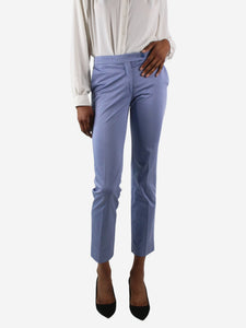 Etro Blue low-waisted tailored trousers - size IT 38