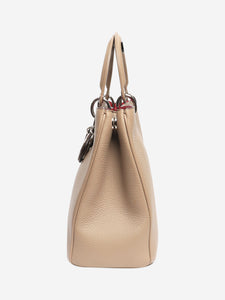 Dior Neutral large Lady Dior 2way bag