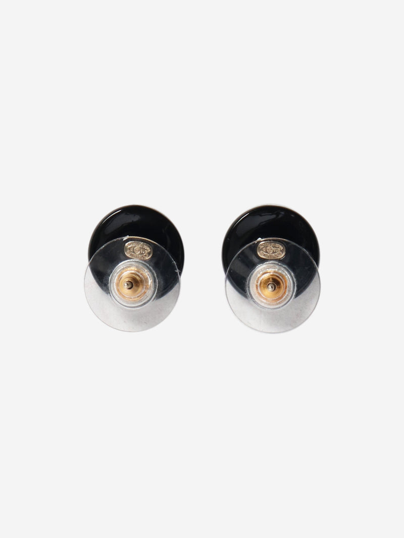 Black Coco Mark A19P stud earrings Earrings Chanel 