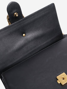 Gucci Black Dionysus bamboo top handle bag