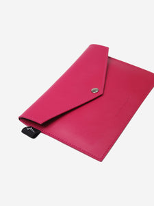 Giuseppe Zanotti Pink envelope clutch