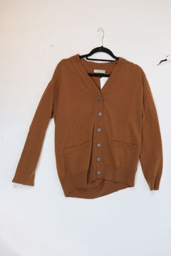 Tan Boyfriend cardigan - size L Knitwear Crimson 