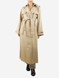 Gabriela Hearst Sand Eithne trench coat - size UK 10