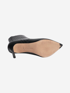 Black leather Lisa ankle boots - EU 39 Boots Veronica Beard 