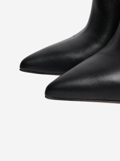 Black leather Lisa ankle boots - EU 39 Boots Veronica Beard 