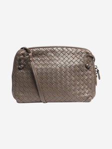 Bottega Veneta Brown Intrecciato leather shoulder bag