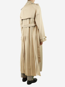 Gabriela Hearst Sand Eithne trench coat - size UK 10