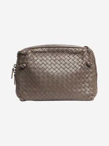 Bottega Veneta Brown Intrecciato leather shoulder bag