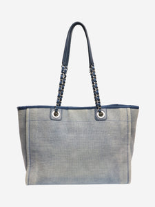 Chanel Blue Deauville tote bag