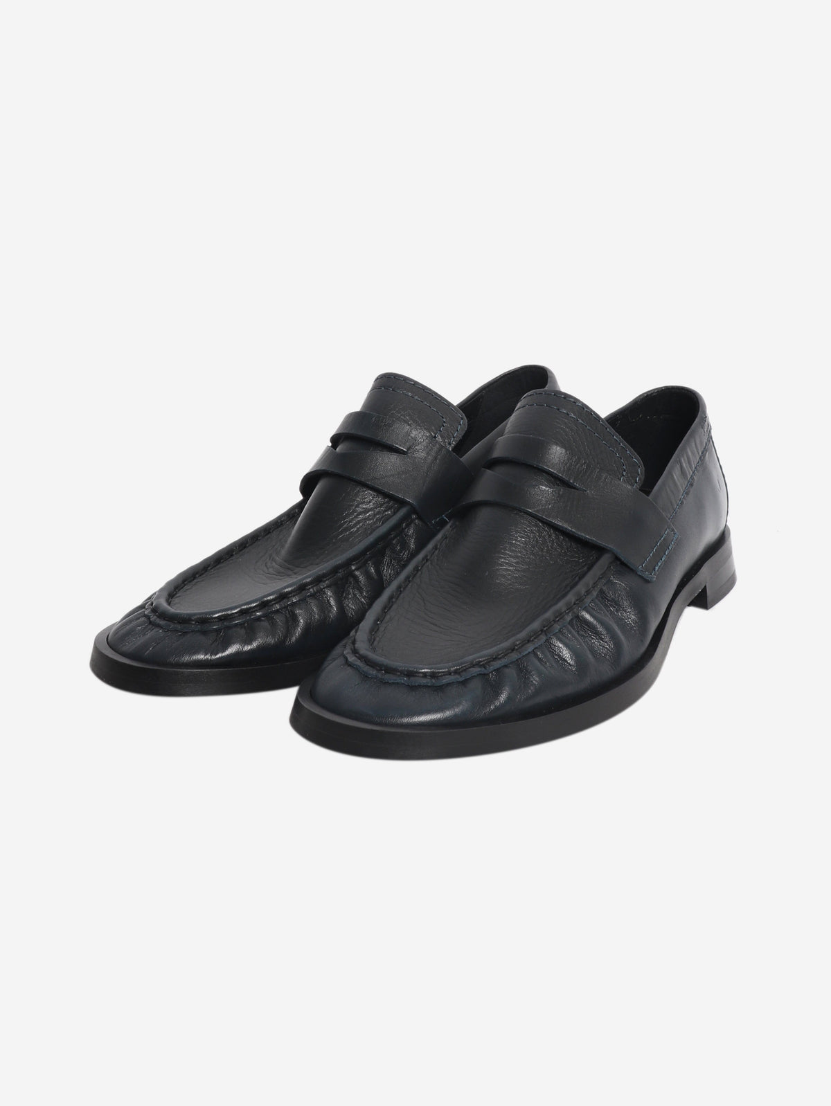 Navy Zita loafers - size EU 38 Flat Shoes Miista 