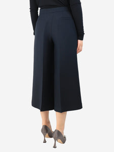 Christian Dior Black 30 Montaigne cropped trousers - size UK 12