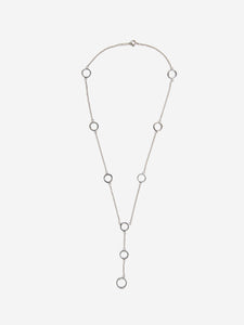 Tiffany & Co. Silver rings necklace