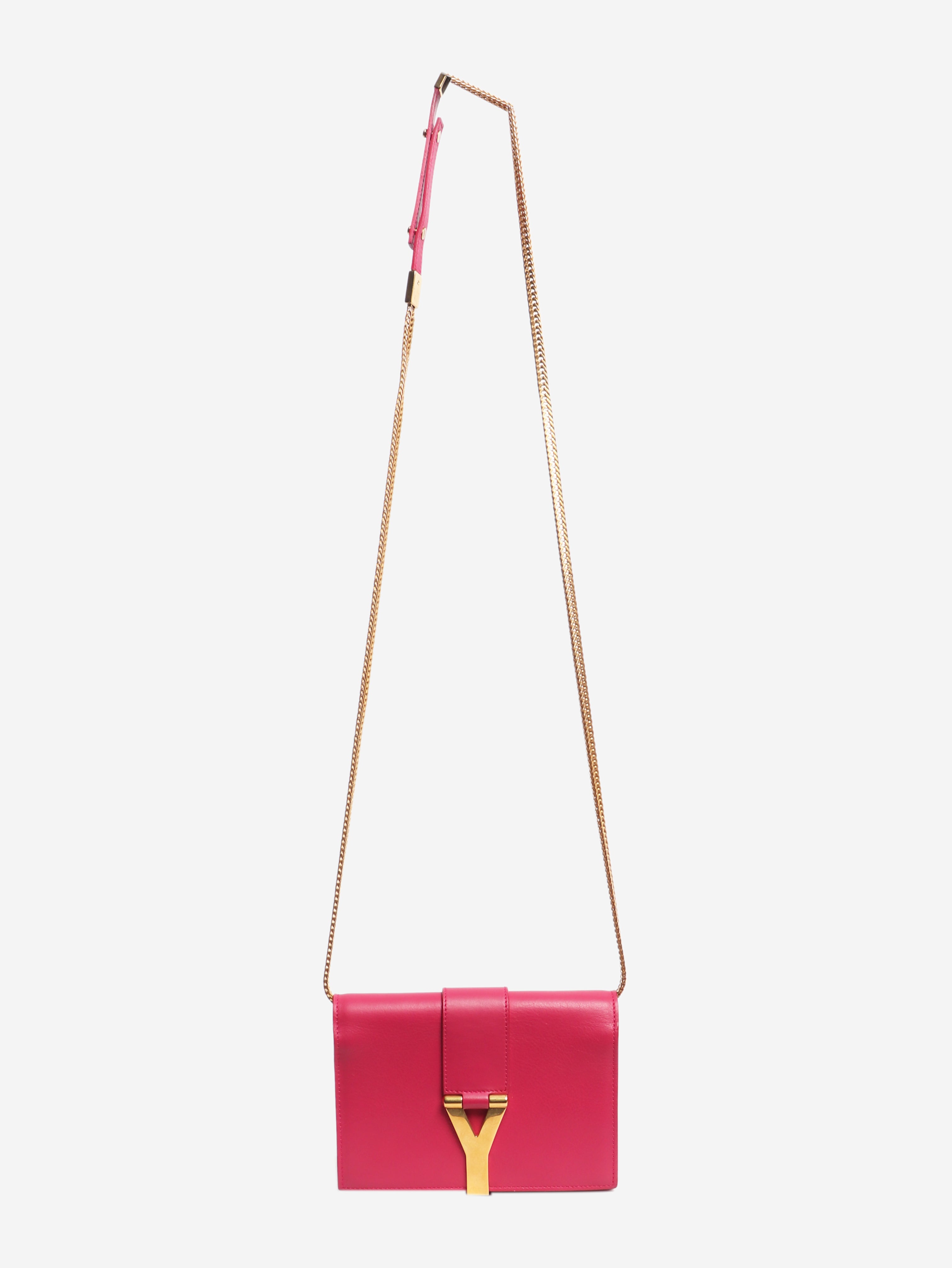 Pink mini Chyc cross-body bag