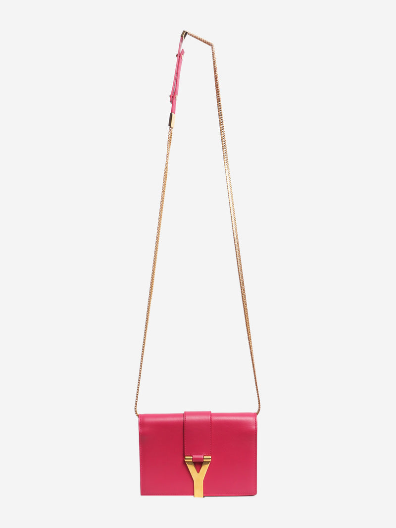 Pink mini Chyc cross-body bag