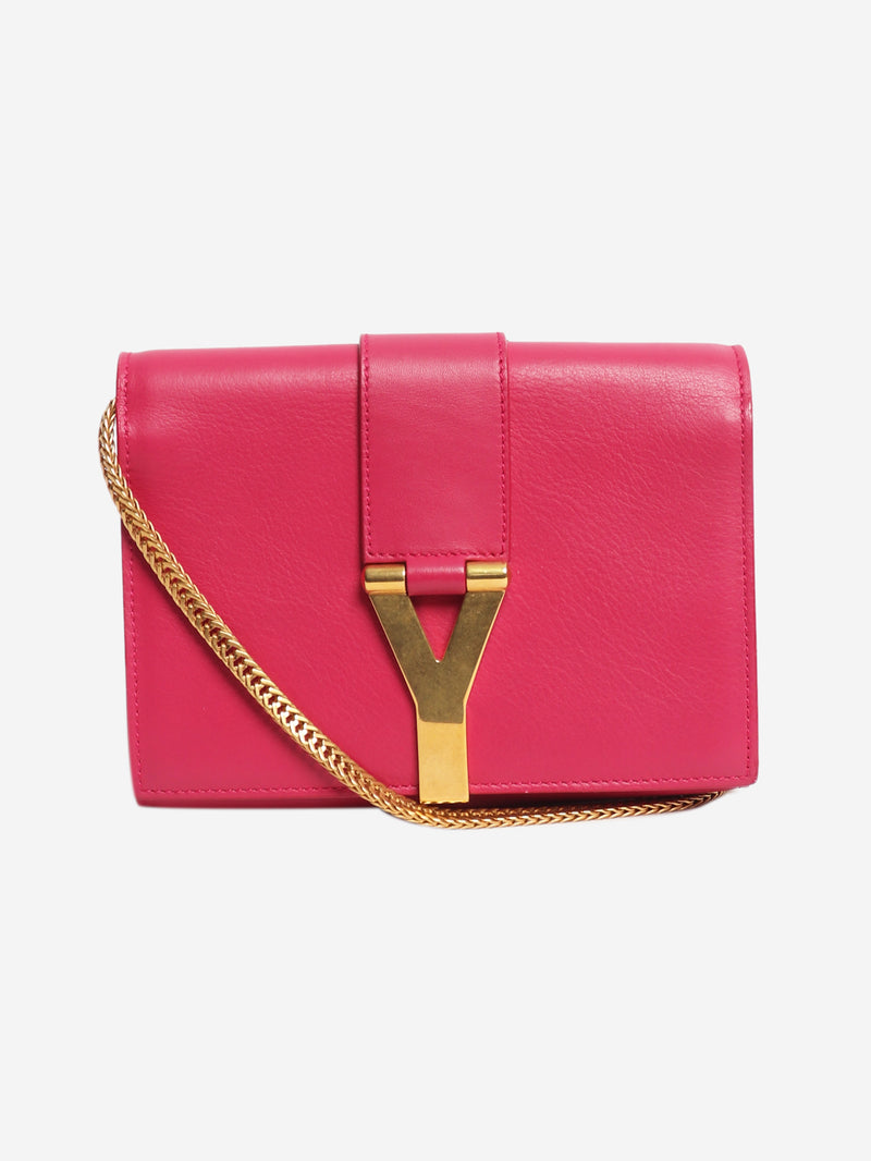 Pink mini Chyc cross-body bag