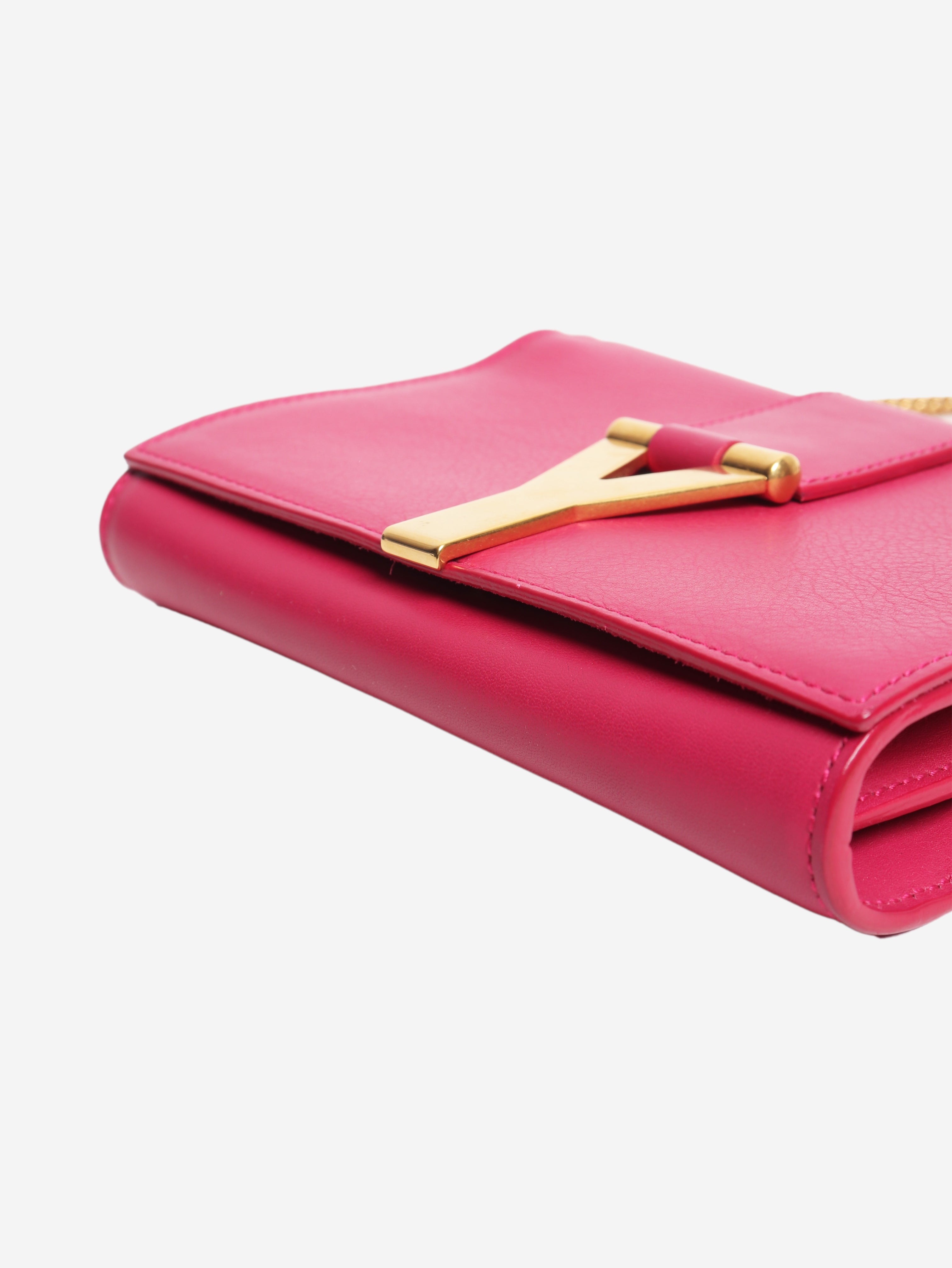Pink mini Chyc cross-body bag