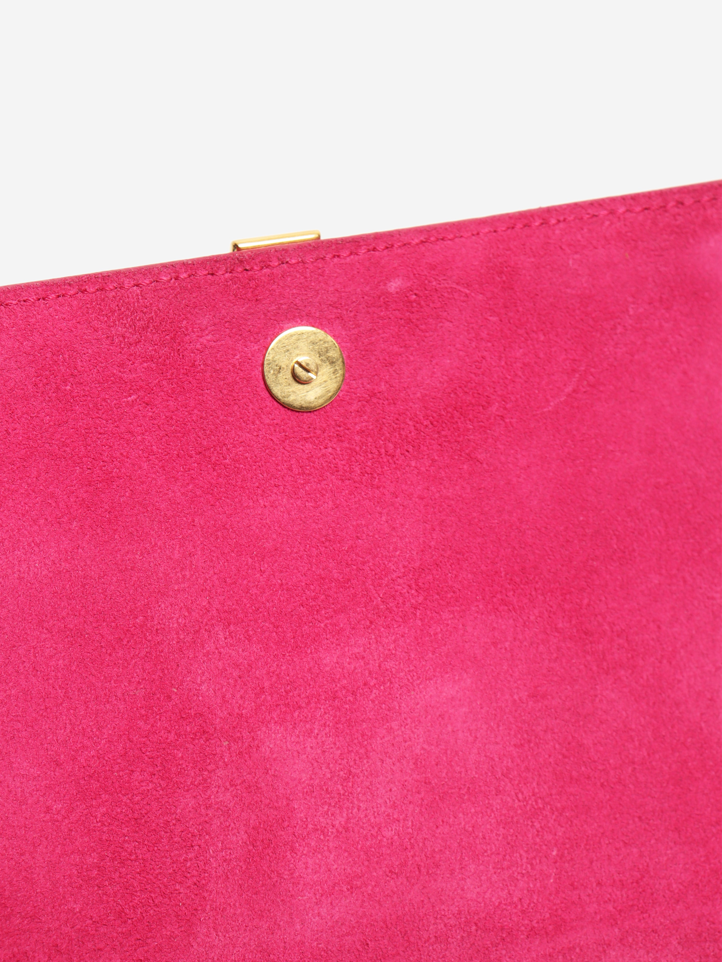 Pink mini Chyc cross-body bag