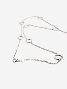 Tiffany & Co. Silver rings necklace