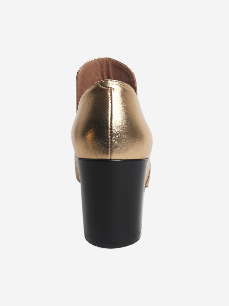 Gold Belvoir 1 heeled loafers - size EU 39 Boots Paul Smith 