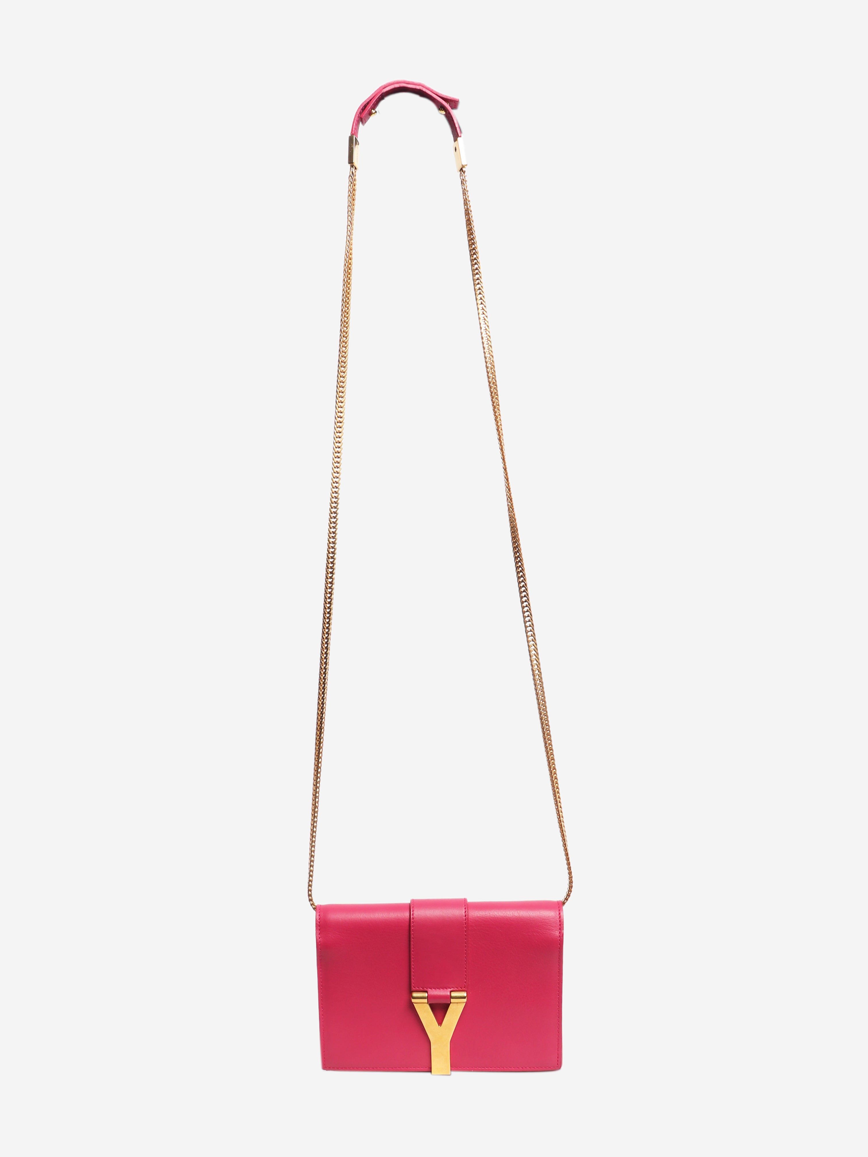 Pink mini Chyc cross-body bag